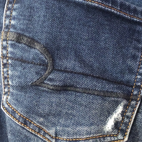 American Eagle Super Stretch Skinny Ripped Jeans - Picture 8 of 9
